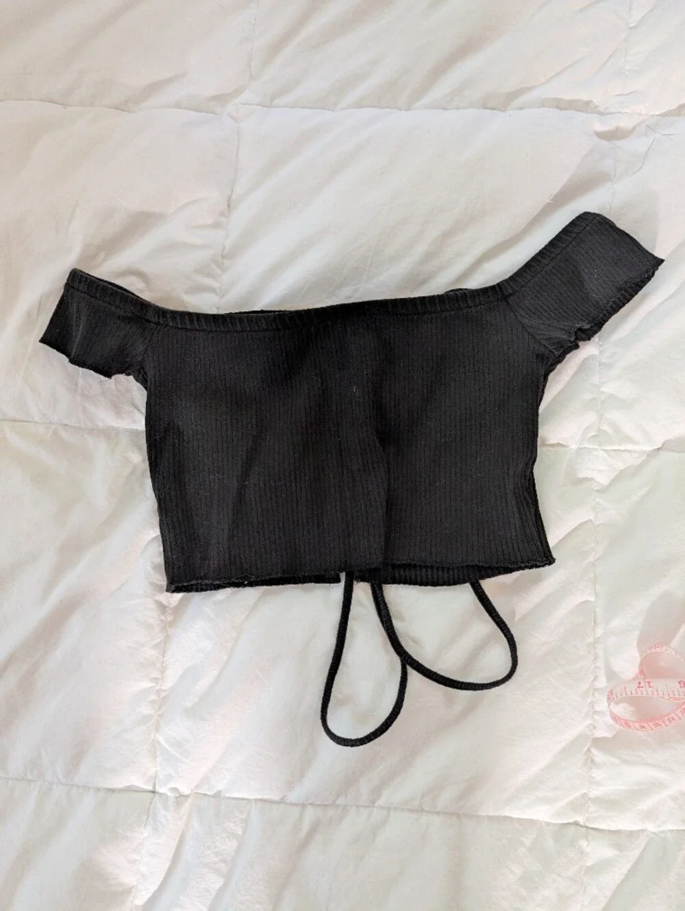Black Crop Top